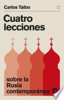 Libro Cuatro lecciones sobre la Rusia contemporánea