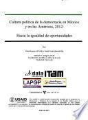 Cultura política de la democracia en México y en las Américas, 2012
