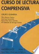 Libro Curso de lectura comprensiva
