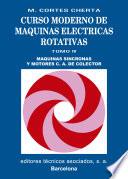 Libro Curso moderno de máquinas eléctricas rotativas. Tomo IV