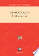 Libro Democracia y secreto