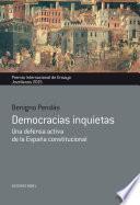 Libro Democracias inquietas. Una defensa activa de la España constitucional