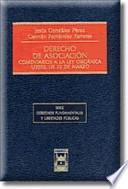 Libro Derecho de asociación