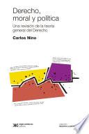 Libro Derecho, moral y política