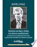Libro Derechos sociales y límites a la reforma constitucional: la influencia de la jurisprudencia de la Corte Constitucional colombiana en el derecho comparado
