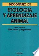Libro Diccionario de etología y aprendizaje animal