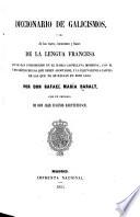 Diccionario de galicismos