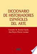 Libro Diccionario de historiadores españoles del arte