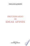 Diccionario de ideas afines