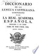 Diccionario de la lengua castellana