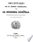 Diccionario De La Lengua Castellana, Por La Academia Espanola