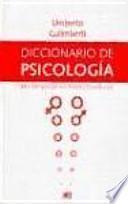 Libro Diccionario de psicología