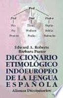 Libro Diccionario etimológico indoeuropeo de la lengua española