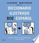 Libro Diccionario ilustrado BOE-español