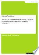 Libro Dinámicas familiares en el desuso y posible extinción del totonaco de Misantla, Veracruz