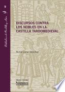 Libro Discursos contra los nobles en la Castilla tardomedieval