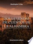 Libro Dos leyendas de Cuentos de la Alhambra