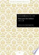 Libro Dúos para dos violines