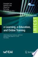 Libro e-Learning, e-Education, and Online Training