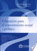 Educación para el conocimiento social y político