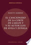 Libro El Cancionero de la Corte de Carlos V y Su Autor, Luis de Ávila y Zúñiga
