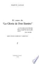 El caso de La gloria de don Ramiro...