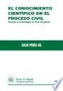 Libro El conocimiento científico en el proceso civil