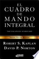 Libro El cuadro de mando integral