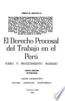El derecho procesal del trabajo en el Perú