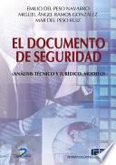 Libro El documento de seguridad