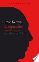 Libro El espectador