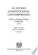El estado constitucional contemporáneo
