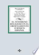 Libro El fenómeno religioso en el ordenamiento jurídico español