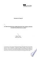 Libro El impacto social de la privatización y de la regulación de los servicios públicos en el Perú