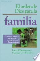 Libro El Orden de Dios para la Familia