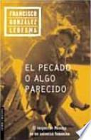 Libro El pecado o algo parecido