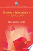 Libro El problema del modernismo