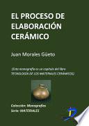 Libro El proceso de elaboración cerámico