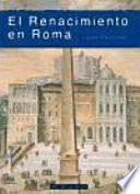 Libro El Renacimiento en Roma