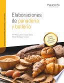 Libro Elaboraciones de panadería y bollería