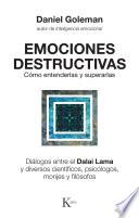 Libro Emociones destructivas