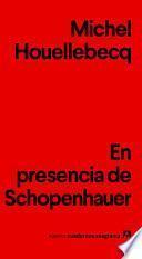 Libro En presencia de Schopenhauer