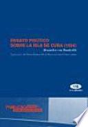 Libro Ensayo político sobre la isla de Cuba (1826)