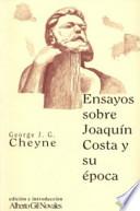 Libro Ensayos sobre Joaquín Costa y su época