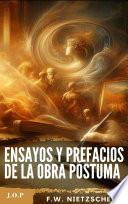 Libro ENSAYOS Y PREFACIOS DE LA OBRA PÓSTUMA