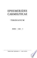 Ephemerides Carmeliticae