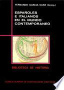 Españoles e italianos en el mundo contemporáneo