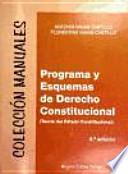 Libro Esquemas de derecho constitucional y programa