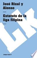 Libro Estatuto de la Liga Filipina