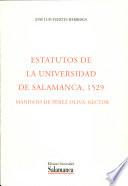 Estatutos de la Universidad de Salamanca,1529